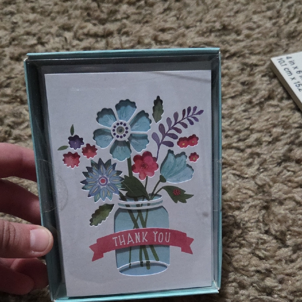 Floral Thank You Card Set